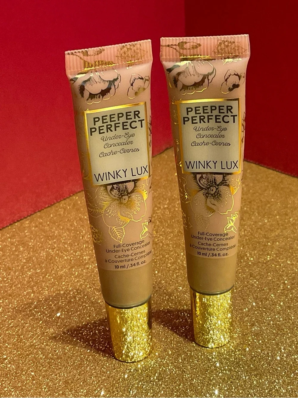 2- WINKY LUX Peeper Perfect Concealer Tubes - DEEP